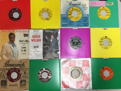 Lot 846 - JACKIE WILSON - 7" COLLECTION (US STOCK/ PROMOS)