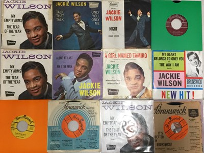 Lot 846 - JACKIE WILSON - 7" COLLECTION (US STOCK/ PROMOS)