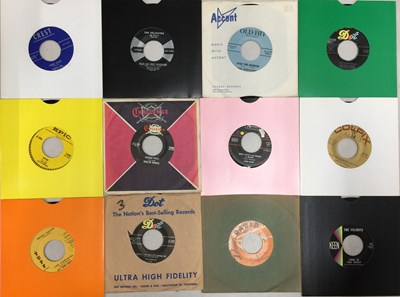 Lot 848 - ROCK N ROLL/ ROCKABILLY/ DOO WOP/ R&B - 7" COLLECTION