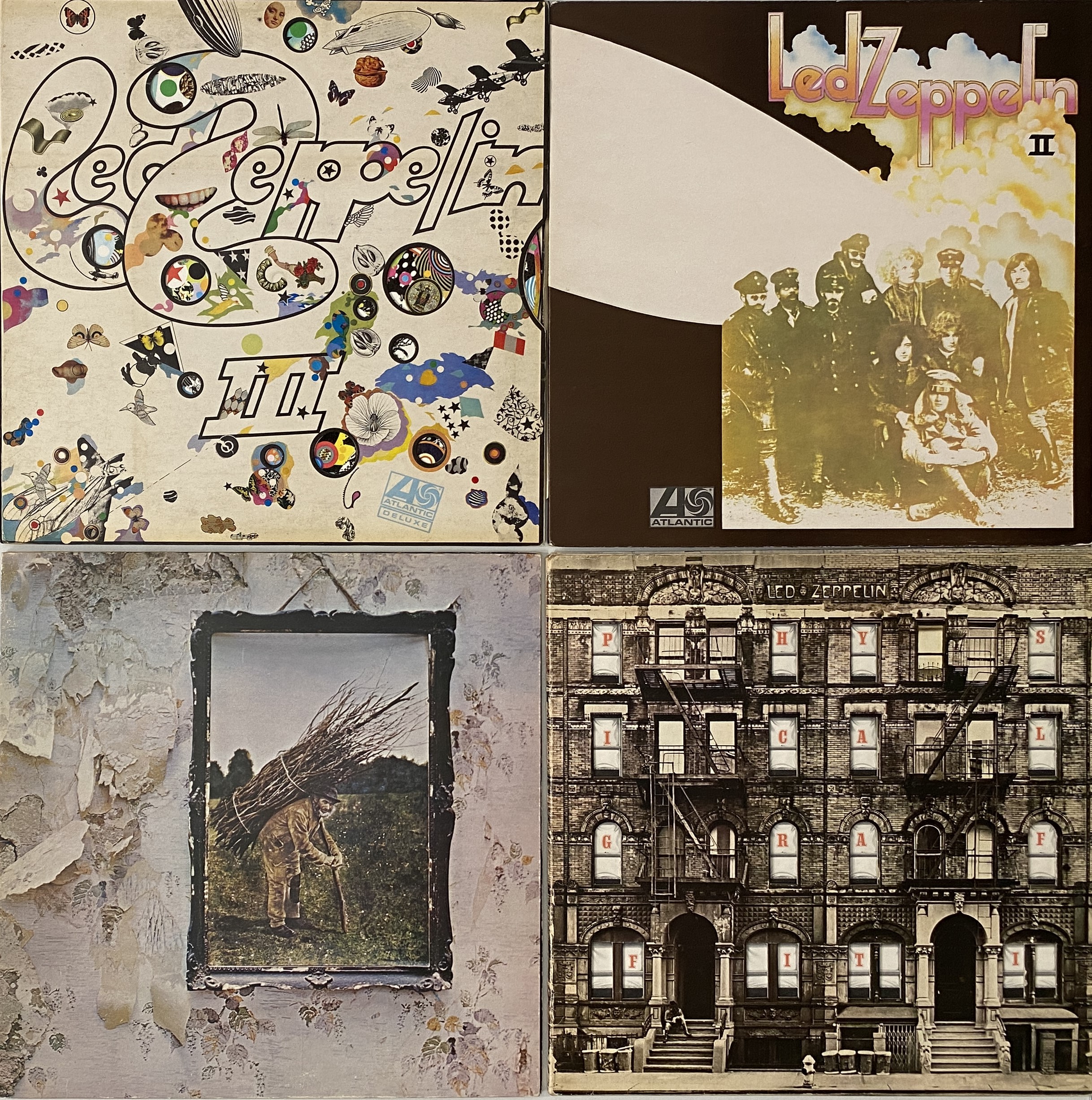 Led Zeppelin Lp Disc Lot 859 - LED ZEPPELIN - LP PACK