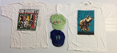 Lot 322 - PINK FLOYD - CLOTHING COLLECTION INC T-SHIRTS/CAPS.