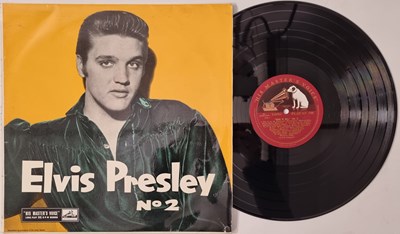 Lot 863 - ELVIS PRESLEY - No2 LP (UK MONO/ RED & GOLD HMV - CLP 1105)