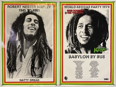 Lot 524 - BOB MARLEY US KAYA TOUR POSTER 1978.