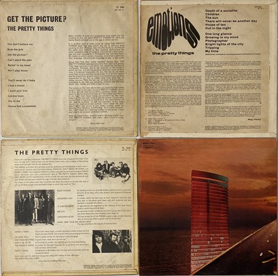 Lot 865 - THE PRETTY THINGS - UK LPs