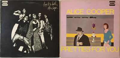 Lot 926 - Alice Cooper - Straight Records - Original UK LPs