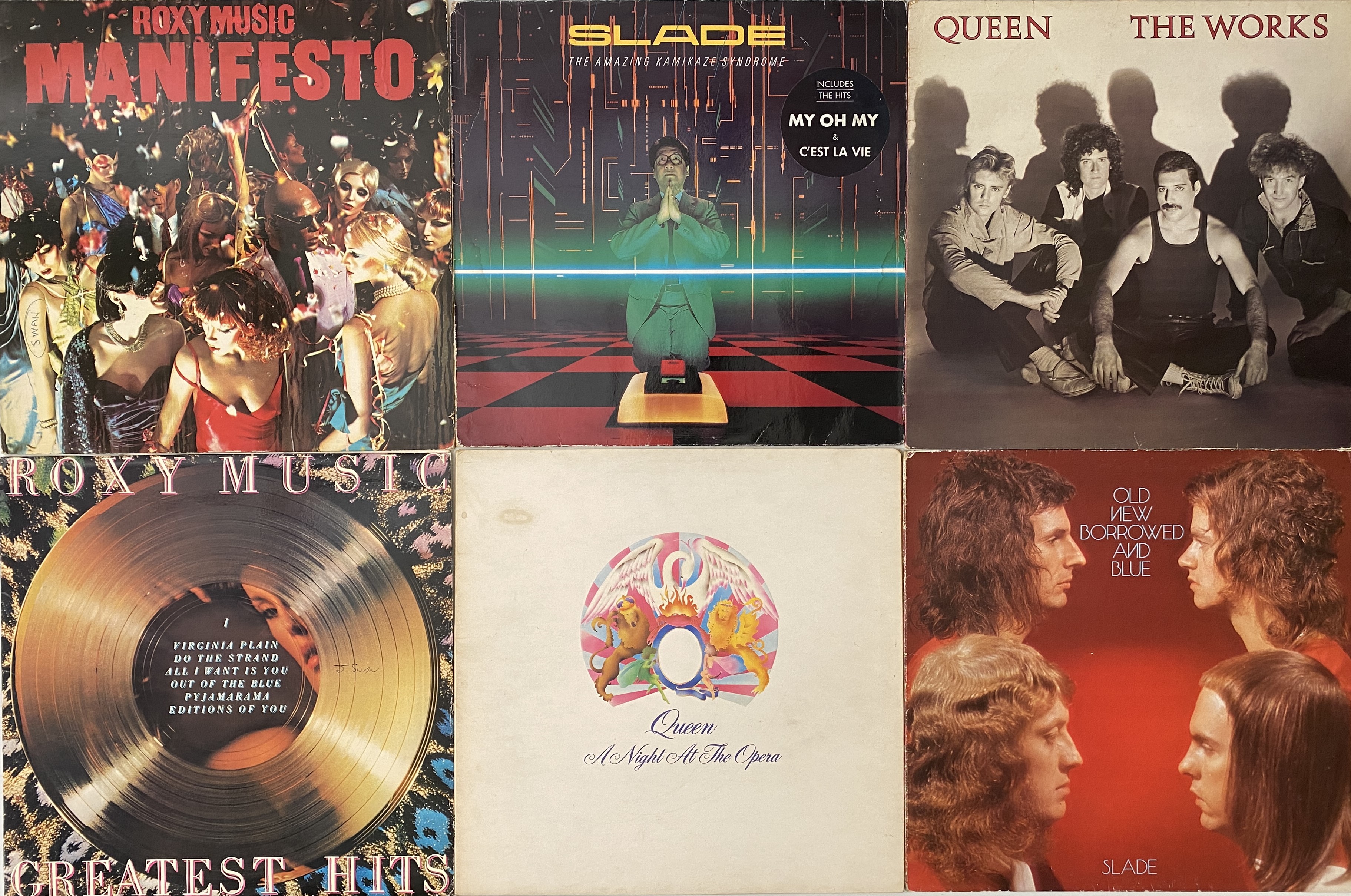 Fancy Lp Lot 765 - GLAM - LP COLLECTION