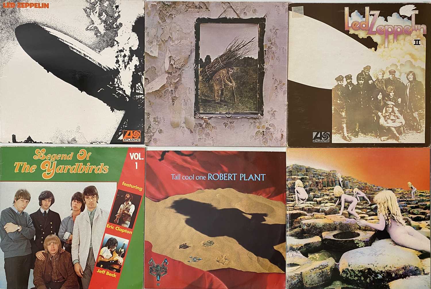 Lot 767 - LED ZEPPELIN / RELATED - LP PACK