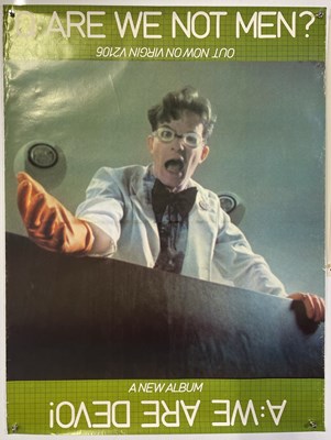 Lot 162 - 1980S PROMO POSTERS - DEVO / PRETENDERS / XTC.