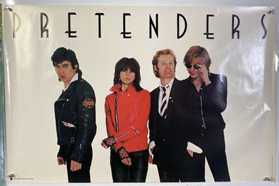 Lot 162 - 1980S PROMO POSTERS - DEVO / PRETENDERS / XTC.