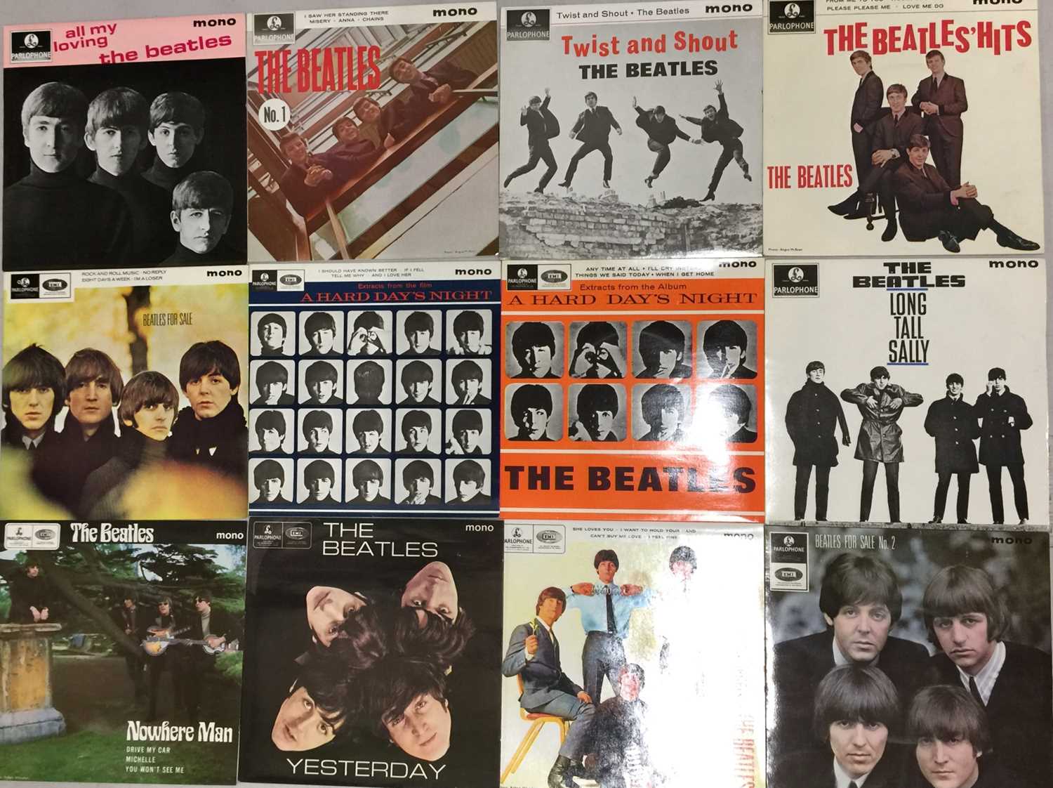 Bep Set Lot 783 - THE BEATLES - E.P. COLLECTION (14 X EP BOX