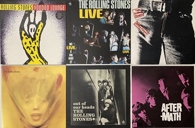 Lot 785 - THE ROLLING STONES - 70s-90s PRESSINGS - LP SELECTION