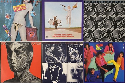 Lot 785 - THE ROLLING STONES - 70s-90s PRESSINGS - LP SELECTION