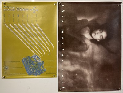 Lot 175 - 1980S PROMOTIONAL POSTERS INC THIS MORTAL COIL / R.E.M. AND MORE.