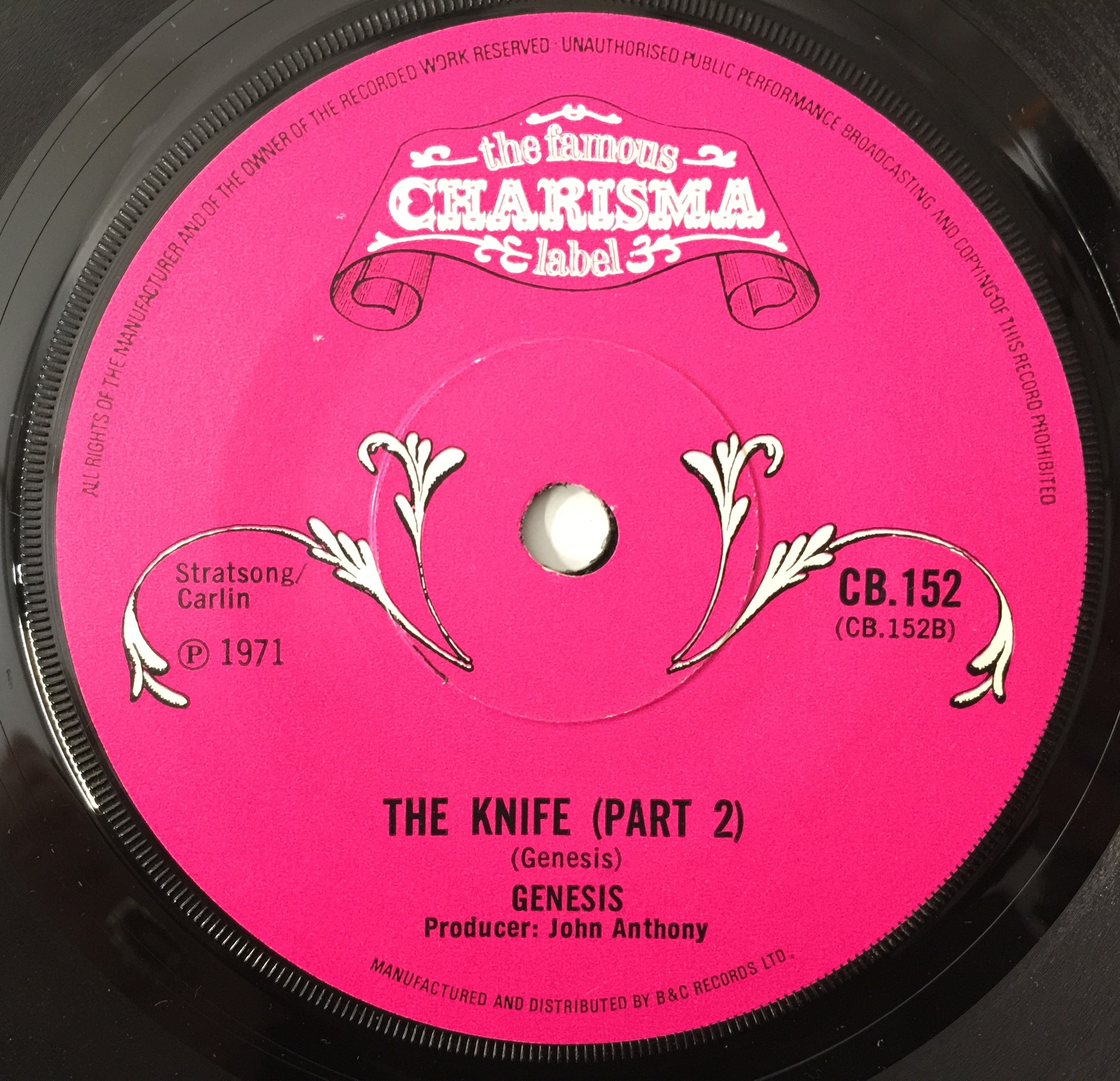 Lot 92 - GENESIS - THE KNIFE 7