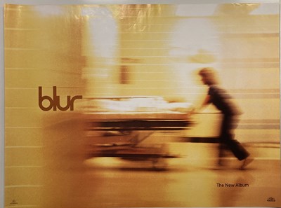 Lot 78 - BLUR POSTERS  AND SHOP DISPLAY