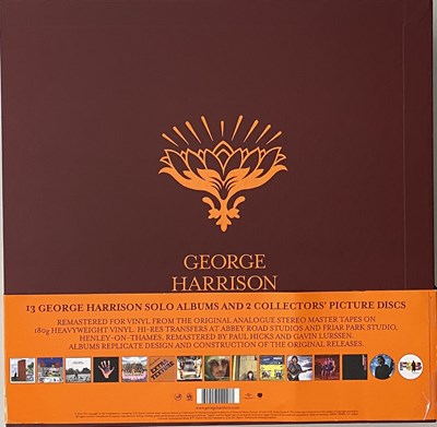 Lot 98 - GEORGE HARRISON - THE VINYL COLLECTION (2017 LP BOX SET - UNIVERSAL/APPLE 0602557090277)