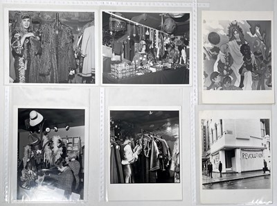 Lot 125 - THE BEATLES INTEREST - ORIGINAL PHOTOGRAPHS OF THE APPLE BOUTIQUE.