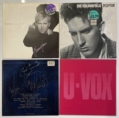 Lot 277 - INDIE / POP - SIGNED LPS INC ULTRAVOX / COLOURSCENE.