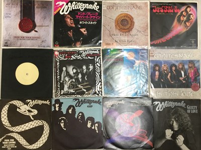 Lot 913 - WHITESNAKE / RAINBOW - 7" / CDs / CD BOX SET COLLECTION