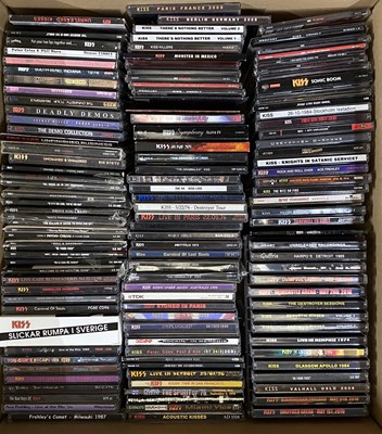 Lot 917 - KISS - CD COLLECTION - UNOFFICIAL / LIVE RECORDINGS