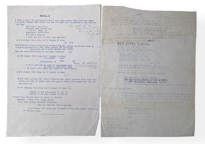 Lot 413 - MARK E. SMITH / THE FALL - MES ANNOTATED LYRICS.