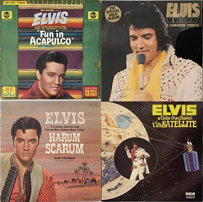 Lot 933 - ELVIS - LP / 7" PACK