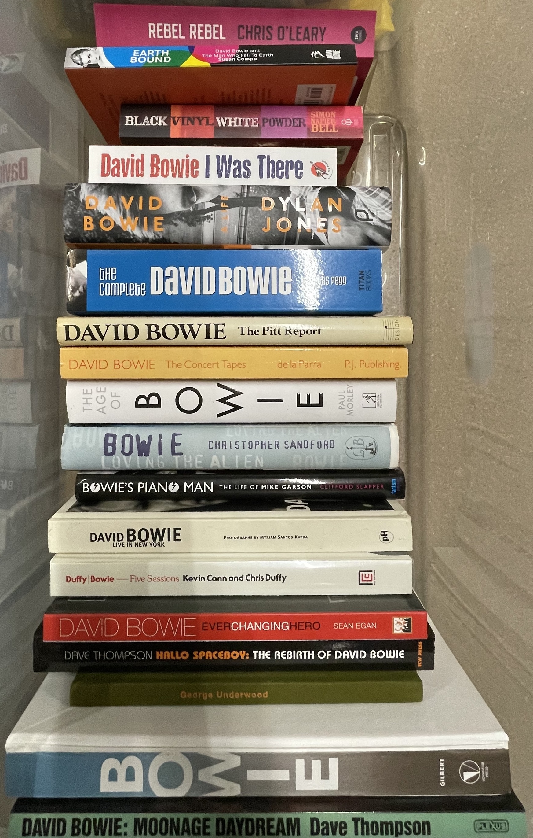 David Collection Books Lot 384 - DAVID BOWIE - LARGE BOOK COLLECTION.
