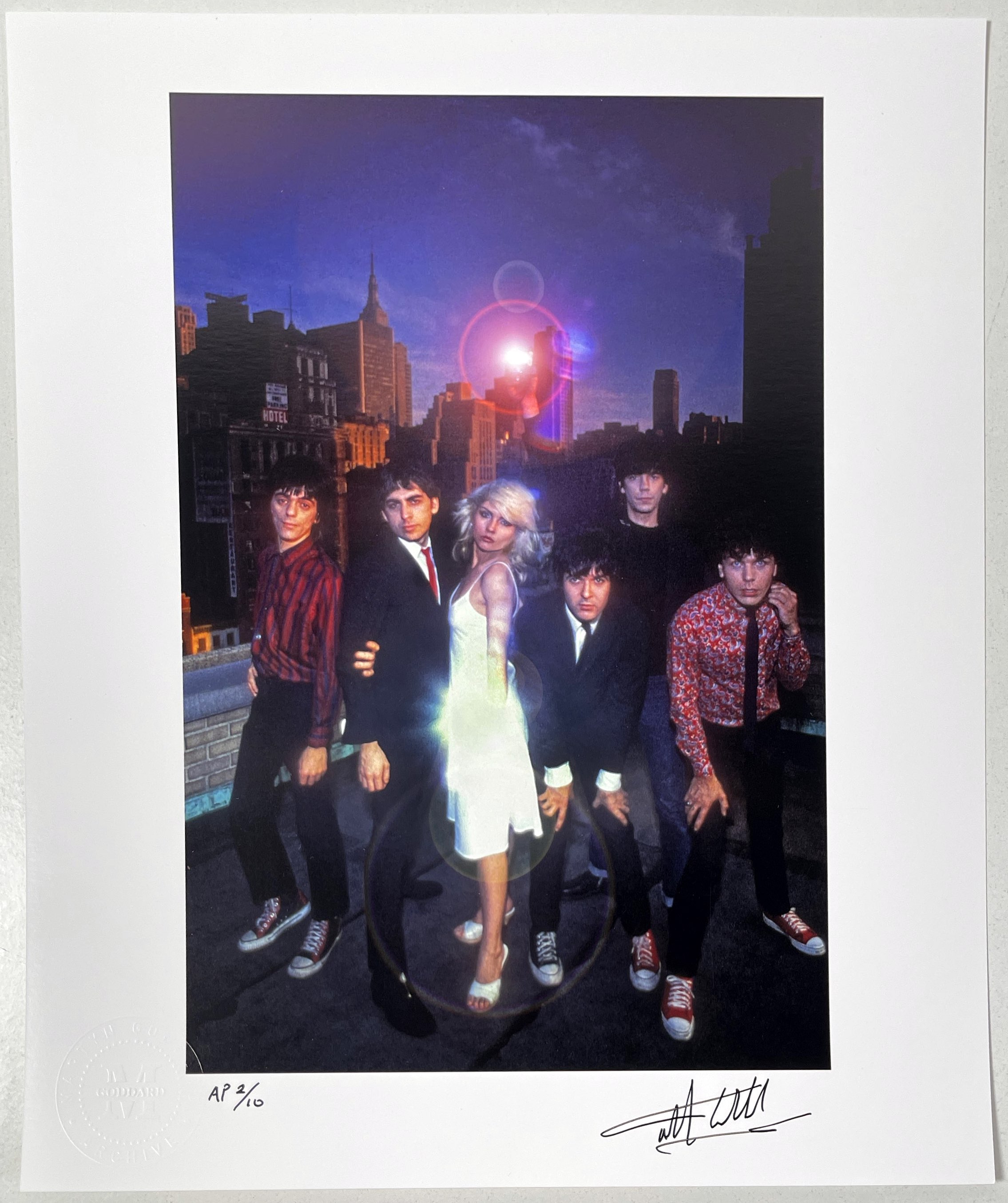 Lot 139 - DEBBIE HARRY / BLONDIE - SIGNED LIMITED