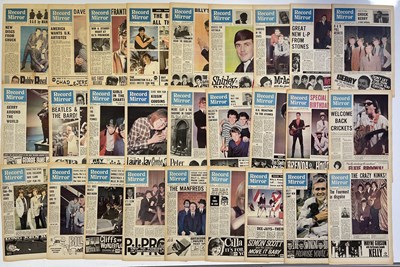 Lot 87 - RECORD MIRROR - 44 ISSUES FROM 1964.