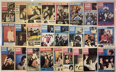 Lot 92 - RECORD MIRROR - 25 ISSUES FROM 1968.