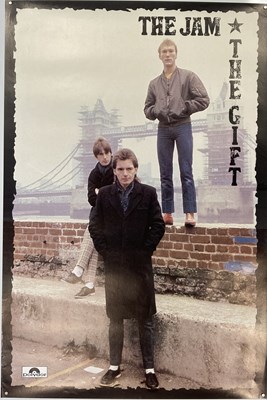 Lot 171 - THE JAM - THE GIFT PROMOTIONAL POSTER