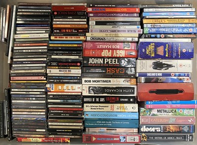 Lot 960 - CDs / BOOKS / VHS / DVDs COLLECTION