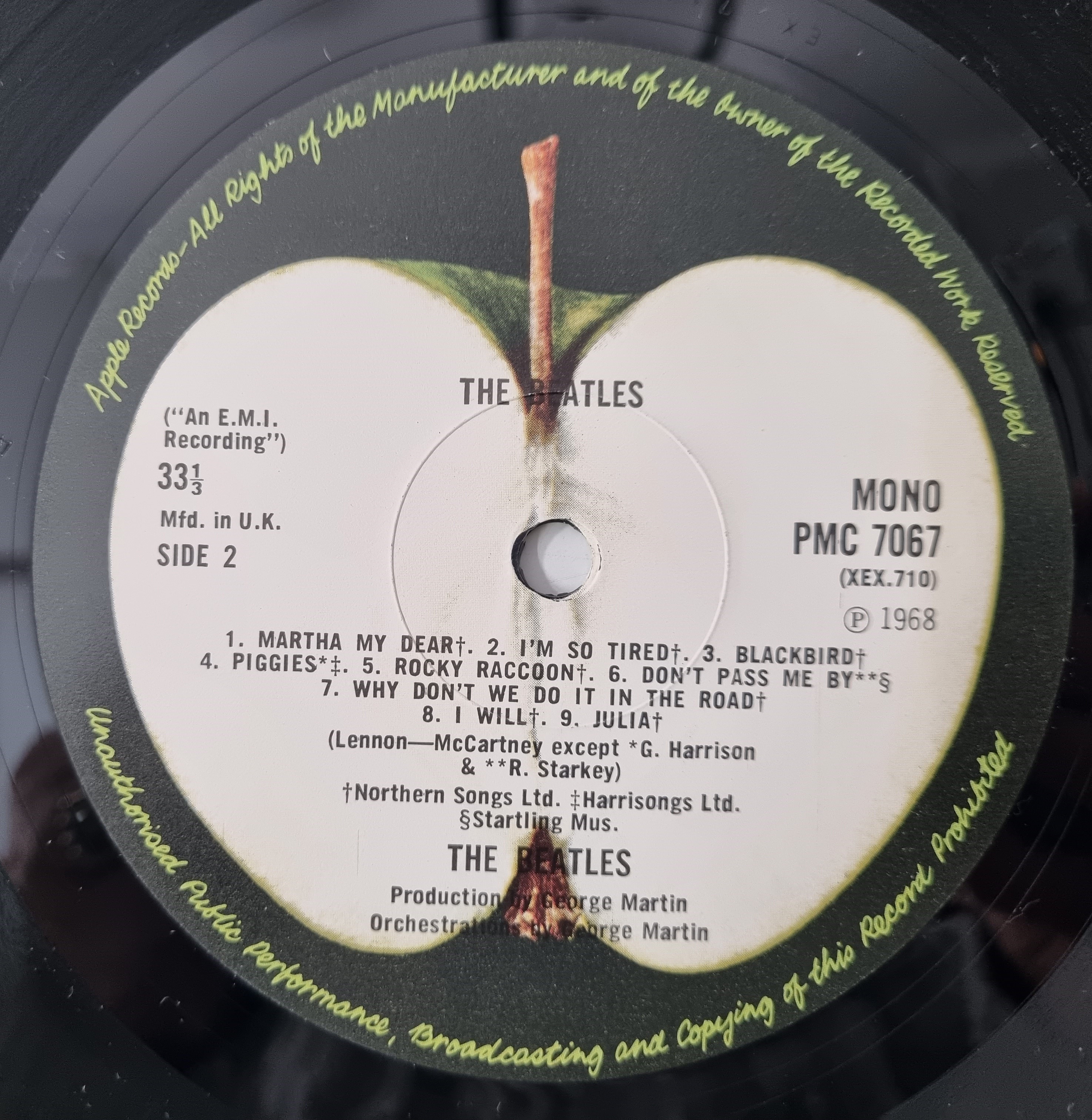 Lot 1019 THE BEATLES WHITE ALBUM LP (UK REISSUE