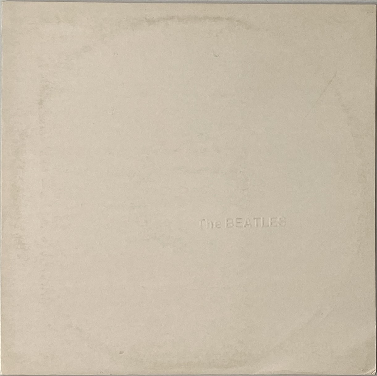 Lot 1019 - THE BEATLES - WHITE ALBUM LP (UK REISSUE -