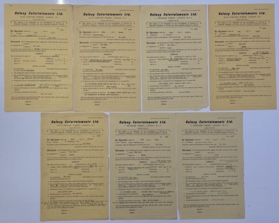 Lot 53 - THE MOVE - 1967 - CONCERT CONTRACT COLLECTION.