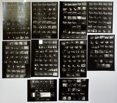 Lot 116 - ROBERT PLANT / ELO / UB40 AND MORE - CONTACT SHEETS FROM 1986 'HEART BEAT' CONCERT.