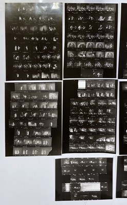 Lot 116 - ROBERT PLANT / ELO / UB40 AND MORE - CONTACT SHEETS FROM 1986 'HEART BEAT' CONCERT.