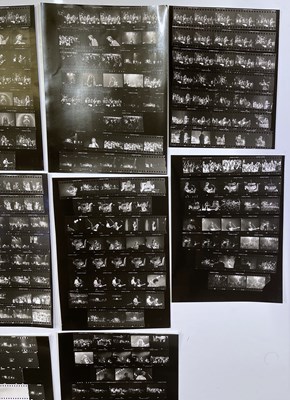 Lot 116 - ROBERT PLANT / ELO / UB40 AND MORE - CONTACT SHEETS FROM 1986 'HEART BEAT' CONCERT.