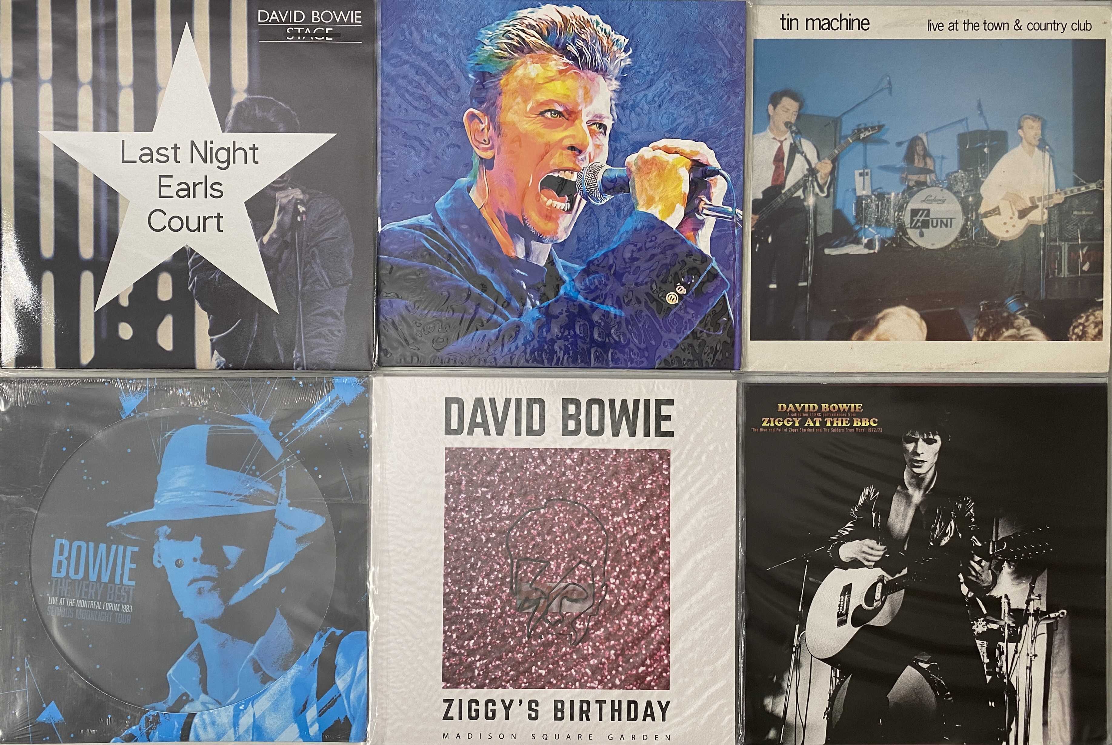Lot 968 - DAVID BOWIE - PRIVATE PRESSINGS - LPs