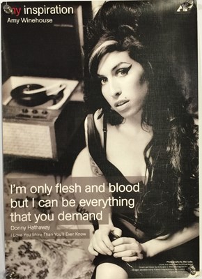 Lot 59 - AMY WINEHOUSE - POSTER COLLECTION INC PROMOS.