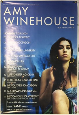 Lot 59 - AMY WINEHOUSE - POSTER COLLECTION INC PROMOS.