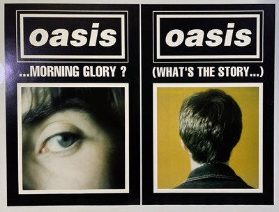 Lot 434 - OASIS - WHAT'S THE STORY MORNING GLORY PROMO POSTERS.