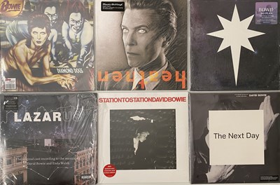 Lot 970 - DAVID BOWIE - MODERN RELEASES - LPs