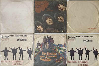 Lot 1025 - THE BEATLES - URUGUAYAN LP PRESSINGS