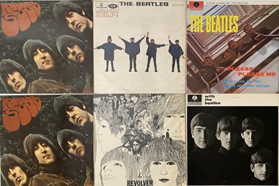 Lot 1031 - THE BEATLES - UK LP REISSUES (1 BOX EMI LABELS)