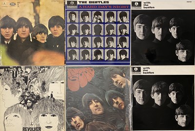 Lot 1032 - THE BEATLES - UK REISSUE LPs (1 BOX EMI LABELS)