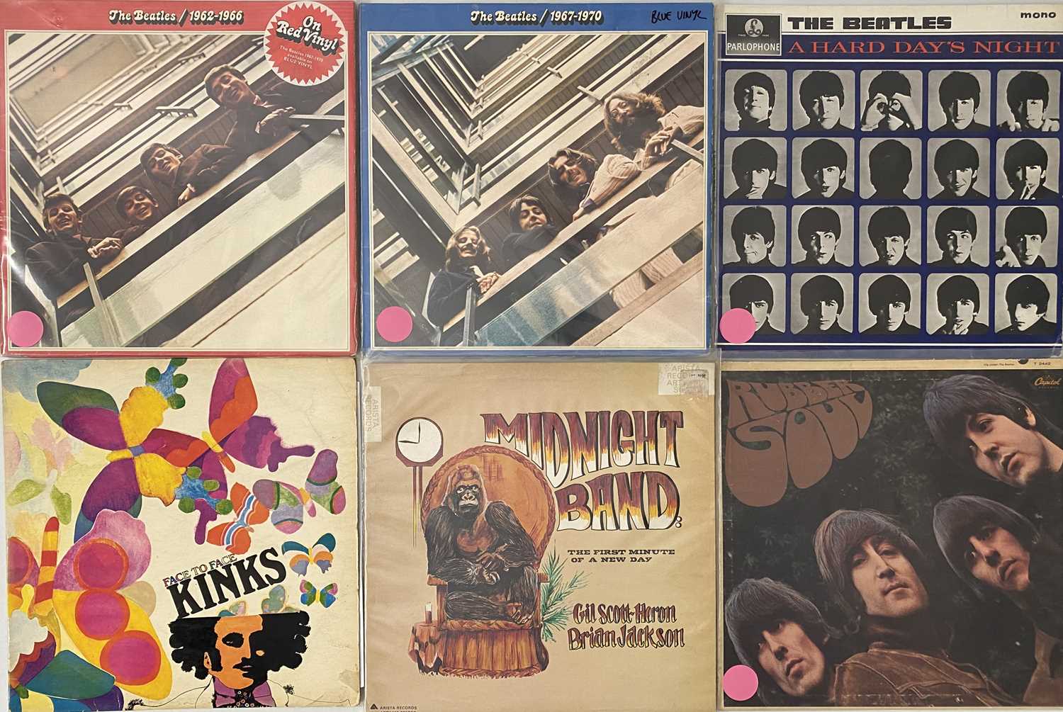 Lot 1034 - 60s/ 70s ARTISTS (ROCK/ SOUL LPs)