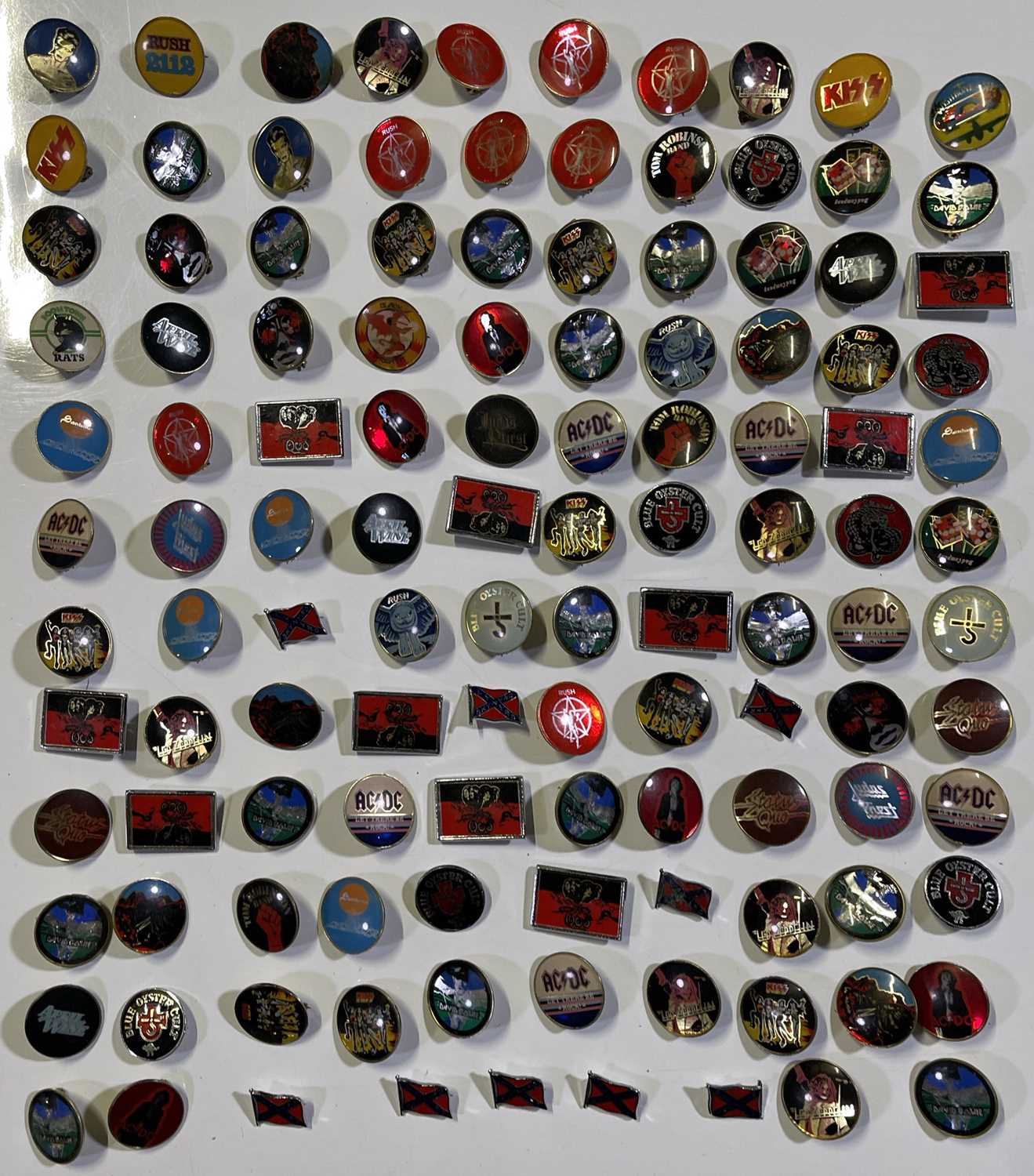 Lot 109 - ROCK / POP BADGE COLLECTION.