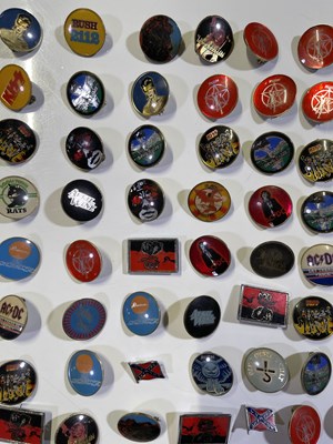 Lot 109 - ROCK / POP BADGE COLLECTION.