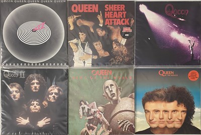 Lot 1038 - QUEEN/ ROCK ICONS - LP COLLECTION